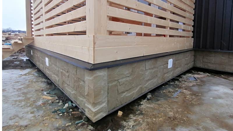 Отделка цоколя-1